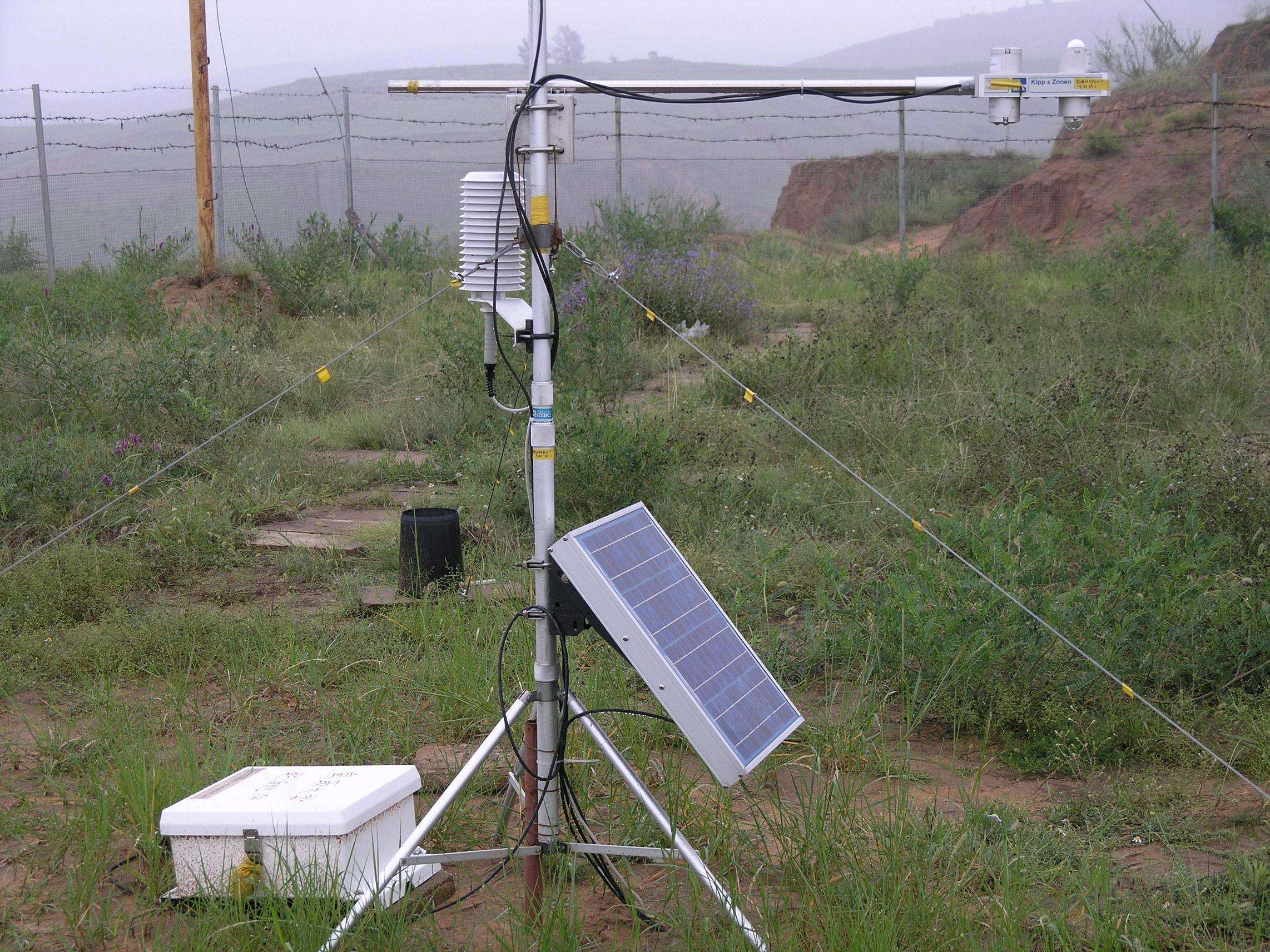 生态环境监测站径流小区气象监测站